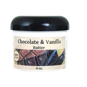 100% Natural Chocolate & Vanilla Butter - 4 oz.